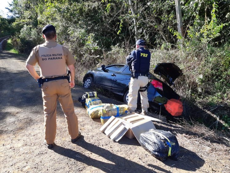 PRF apreende 150 toneladas de drogas no Paraná em 2020 e registra novo recorde histórico