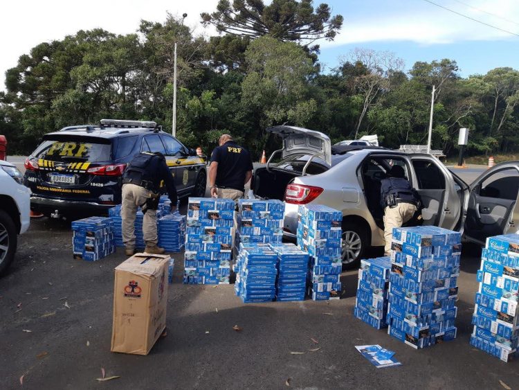 PRF apreende 150 toneladas de drogas no Paraná em 2020 e registra novo recorde histórico