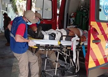 Ex-vereador Darci DRM é atendido em estado grave após queda de telhado