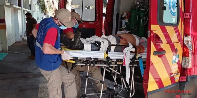 Ex-vereador Darci DRM é atendido em estado grave após queda de telhado