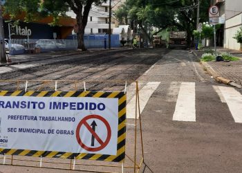 Trecho entre Edmundo de Barros e Marechal Floriano está em obras