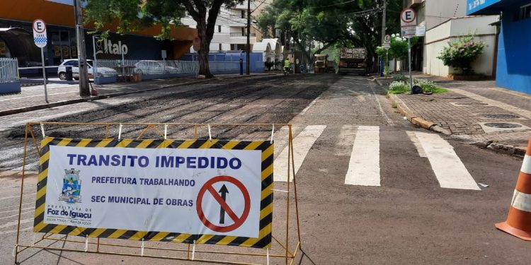 Trecho entre Edmundo de Barros e Marechal Floriano está em obras