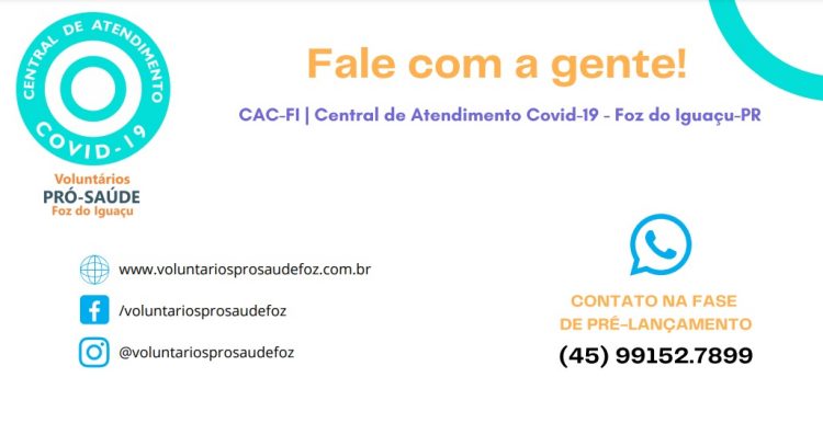 Foz: médicos oferecerão atendimento gratuito para pacientes com sintomas de Covid-19