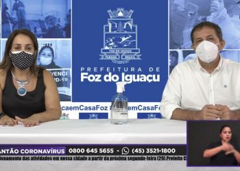 Toque de recolher em Foz a partir de terça-feira (30) será às 23h