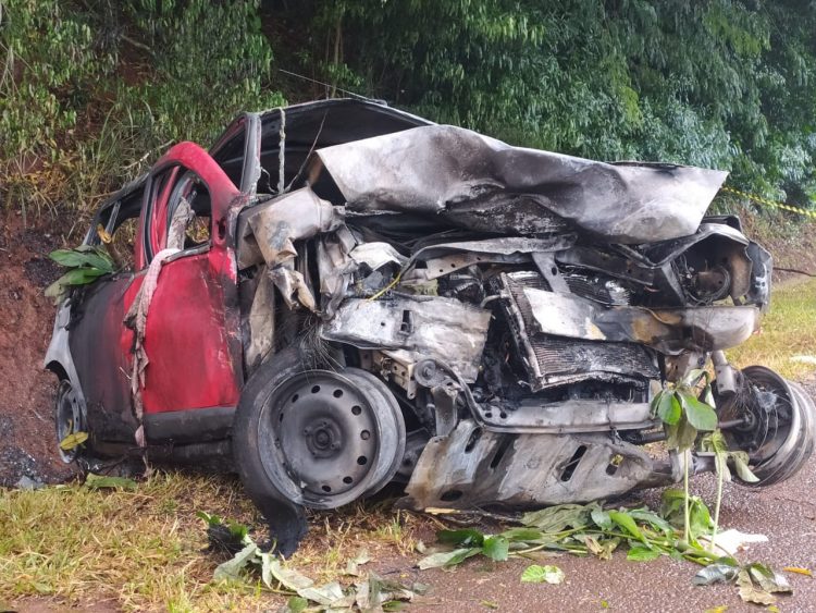 Acidente na BR-277 em São Miguel do Iguaçu deixa dois mortos