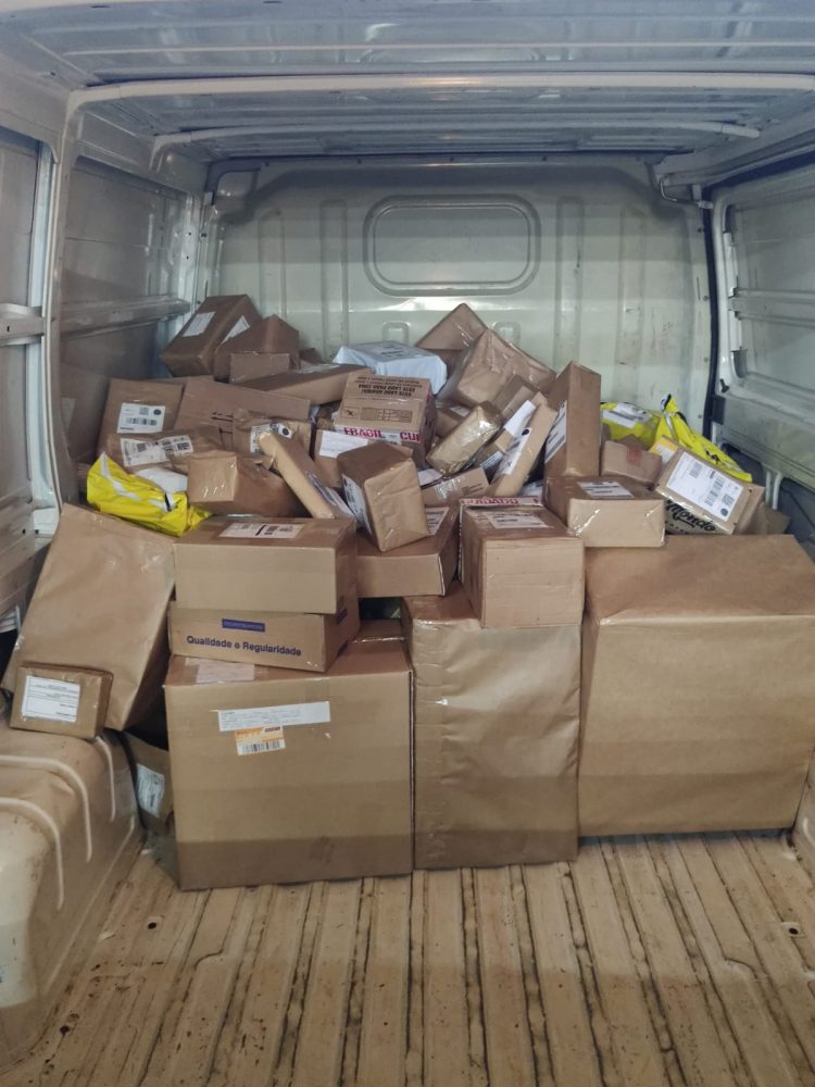 Receita Federal retém 368 volumes de remessas postais irregulares