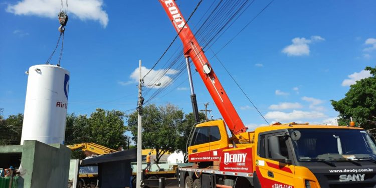 UPA Morumbi recebe tanque de oxigênio para atendimento aos casos de Covid-19