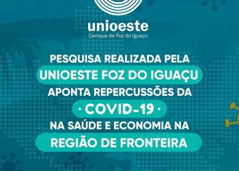 Pesquisa aponta impactos da Covid-19 em Foz e na região de fronteira