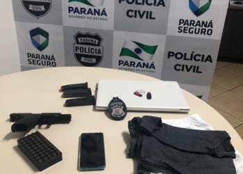 Polícia Civil faz buscas na casa de Policial Militar suspeito de homicídio em Foz
