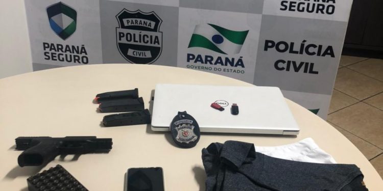 Polícia Civil faz buscas na casa de Policial Militar suspeito de homicídio em Foz