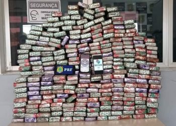 Droga que saiu de Foz é apreendida em Chapecó; rapaz de 24 anos é preso