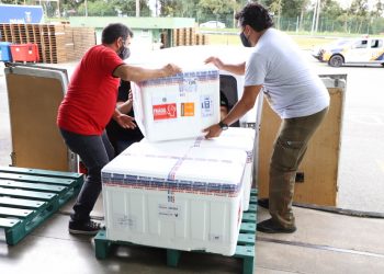 Paraná recebeu no sábado, 20, mais 240,4 mil doses da vacina contra a Covid-19