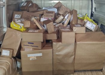 Receita Federal retém 368 volumes de remessas postais irregulares