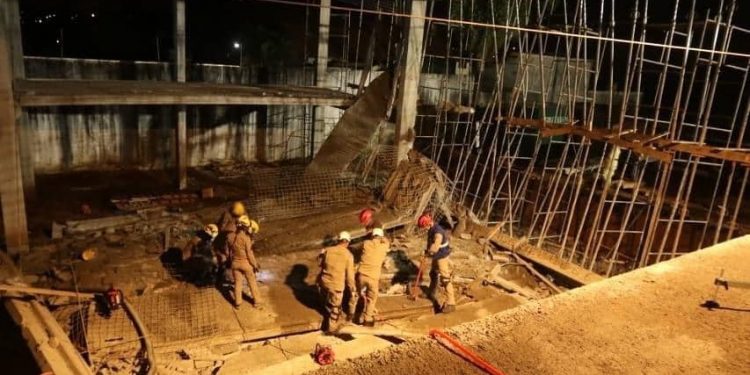 Engenheiros de 27 e 43 anos morreram no desabamento em obra no centro de Foz