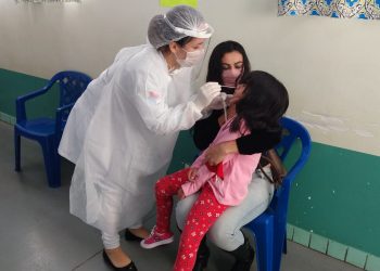 Alunos e professores são testados para o retorno gradual das aulas municipais