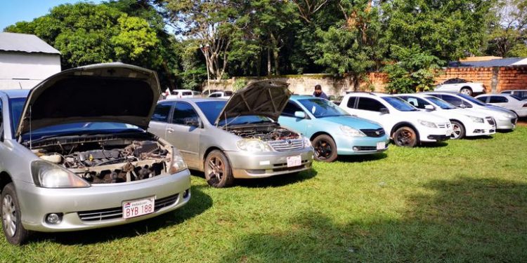 Veículos roubados no Brasil são recuperados no Paraguai e precisam de identificação