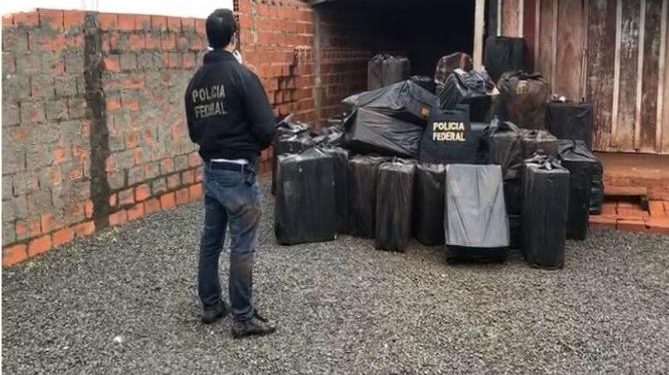 PF prende criminosos que atuavam no tráfico internacional de drogas e contrabando em Itaipulândia