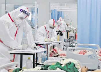 No Paraguai, 5 a cada 10 pacientes de UTI Covid morrem