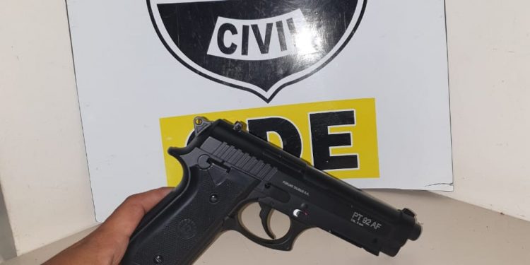 Policia Civil prende em flagrante suspeito de roubo a motorista de aplicativo