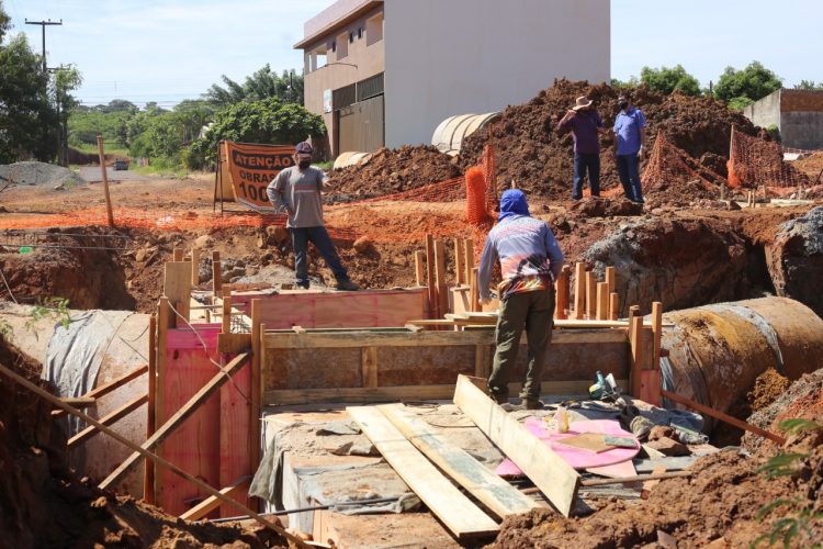 Drenagem no Jardim São Luiz já tem 95% das obras concluídas