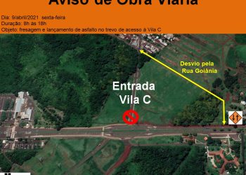 Mudança na data: acesso à Vila C vai ser interditado na sexta-feira (9)