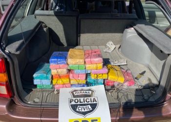 Polícia Civil prende em flagrante suspeito com mais de 28kg de cocaína
