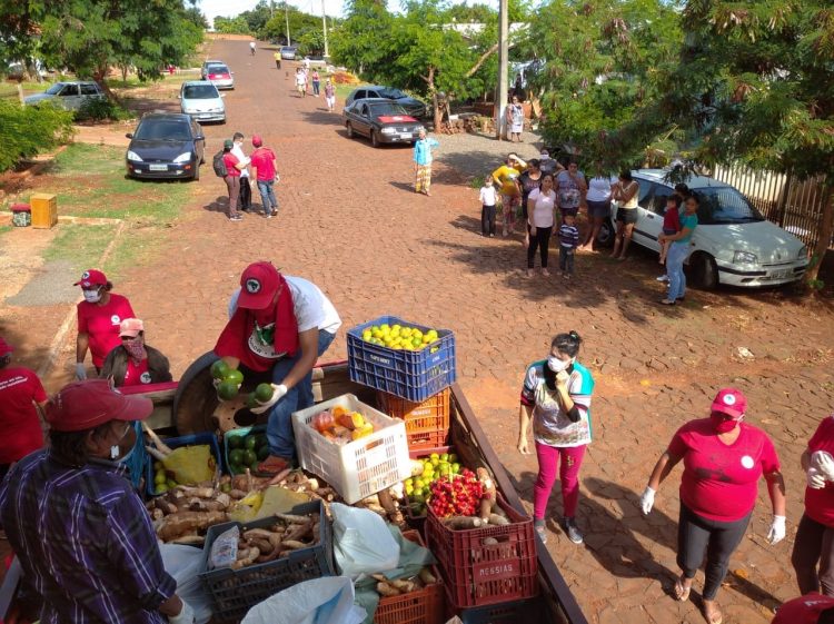 MST doará 3 toneladas de alimentos a famílias do Bubas, nesta sexta (16)