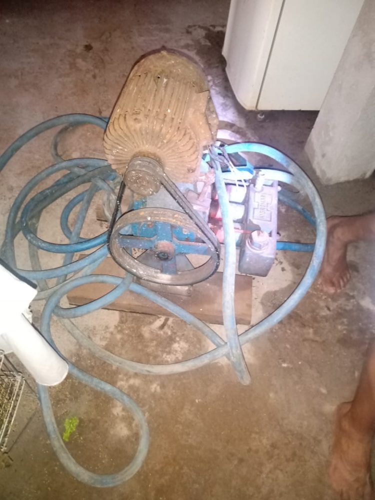 Guarda Municipal recupera bomba d´água furtada no Três Lagoas
