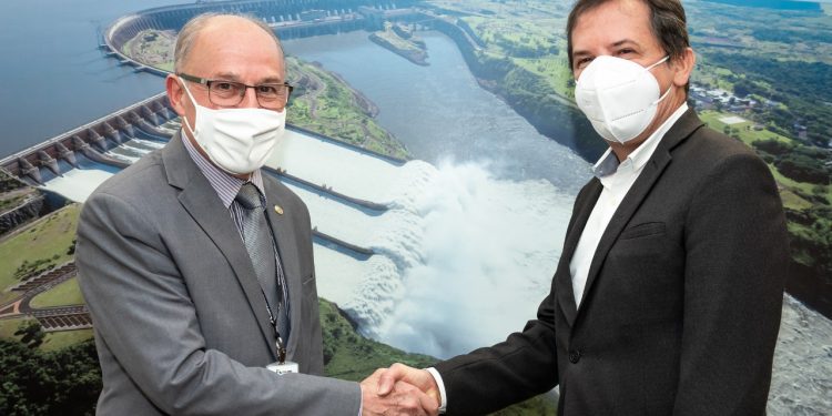 Prefeito e presidente da Câmara de Foz fazem a primeira visita ao novo diretor-geral brasileiro da Itaipu
