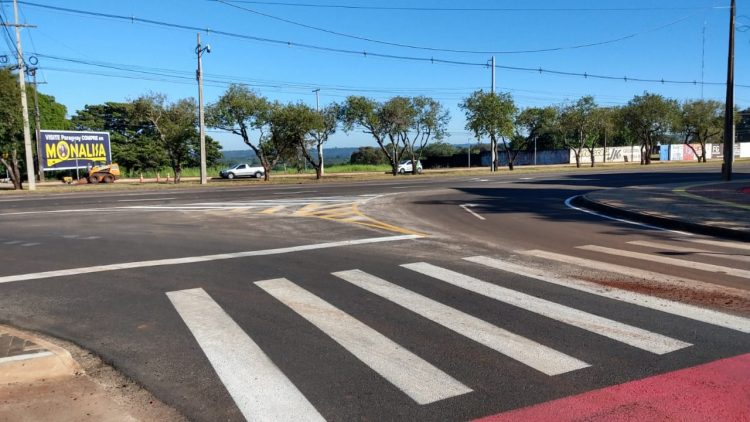 Com reclamações, Itaipu informa que sinalização na Tancredo Neves não está concluída