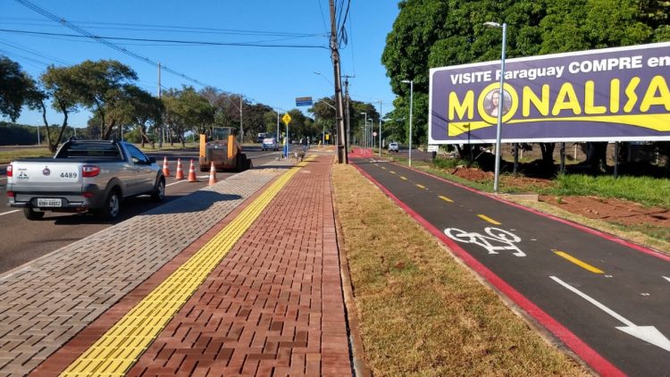 Com reclamações, Itaipu informa que sinalização na Tancredo Neves não está concluída