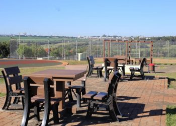 Construções de três áreas de lazer no bairro Cidade Nova, em Foz do Iguaçu, entram na fase final