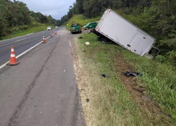 Homem morre em colisão frontal na BR 277 na região central do estado
