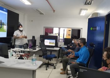 PTI promove treinamento de drones para Receita Federal