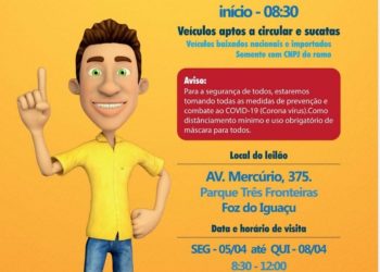 Foztrans realiza leilão de veículos e sucatas nesta sexta-feira (09)