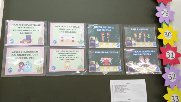 Alunos e professores são testados para o retorno gradual das aulas municipais