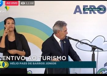 Acompanhe ao vivo a cerimônia de inauguração da pista do aeroporto de Foz