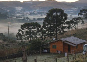 Santa Catarina registra temperatura negativa pelo 2° dia consecutivo