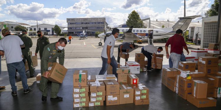 Paraná envia maior quantitativo de insumos em 24h desde o início da pandemia