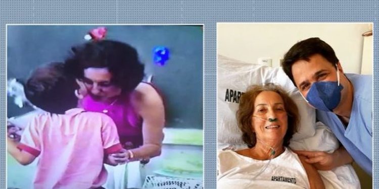 Após 35 anos, médico reencontra e ajuda a tratar professora da pré-escola