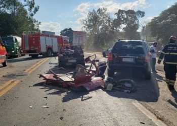 “Vamo se matar filha”: antes de grave acidente, mãe faz filha se despedir do pai