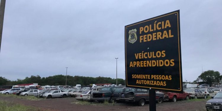 Polícia Federal implanta novo modelo de gestão de veículos apreendidos