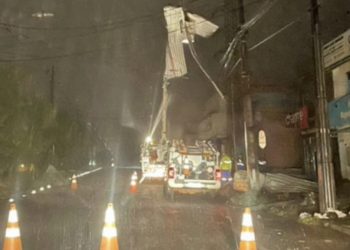 Temporal causa estragos em Foz do Iguaçu