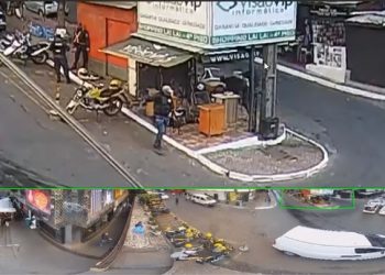Vídeo mostra momento de assalto a cambista em Cidade do Leste