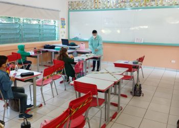 Primeiro dia de aula presencial na Rede Pública Municipal ocorre de forma tranquila