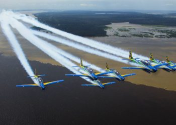 Aniversário da Itaipu terá Esquadrilha da Fumaça para celebrar os 47 anos da binacional.
