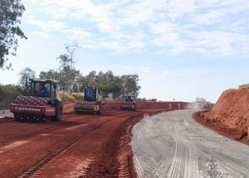 Financiadas pela Itaipu, obras da Estrada Boiadeira já ultrapassam 30% da execução
