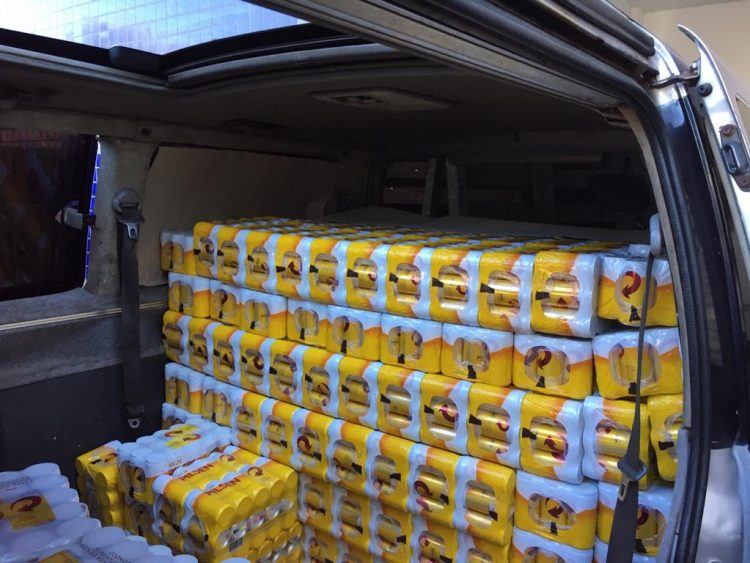 Receita Federal apreende carga de cerveja na Ponte da Amizade avaliada em quase 10 mil reais