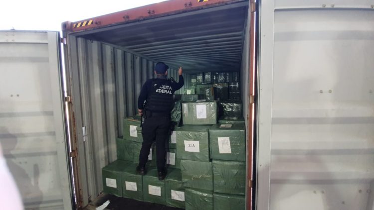Receita Federal realiza maior apreensão já registrada na região Sul do país