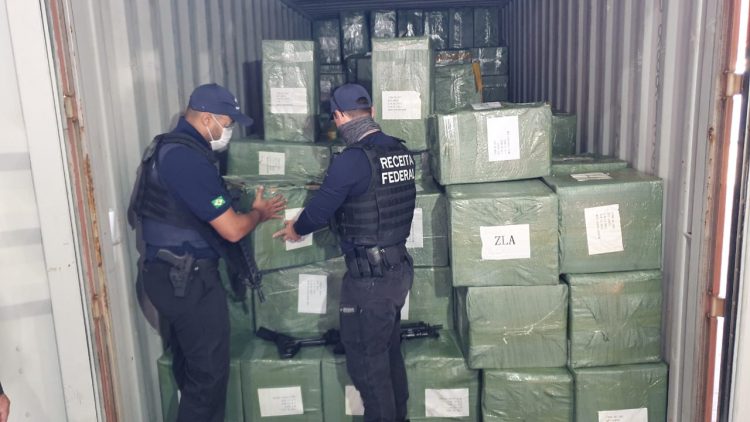 Receita Federal realiza maior apreensão já registrada na região Sul do país